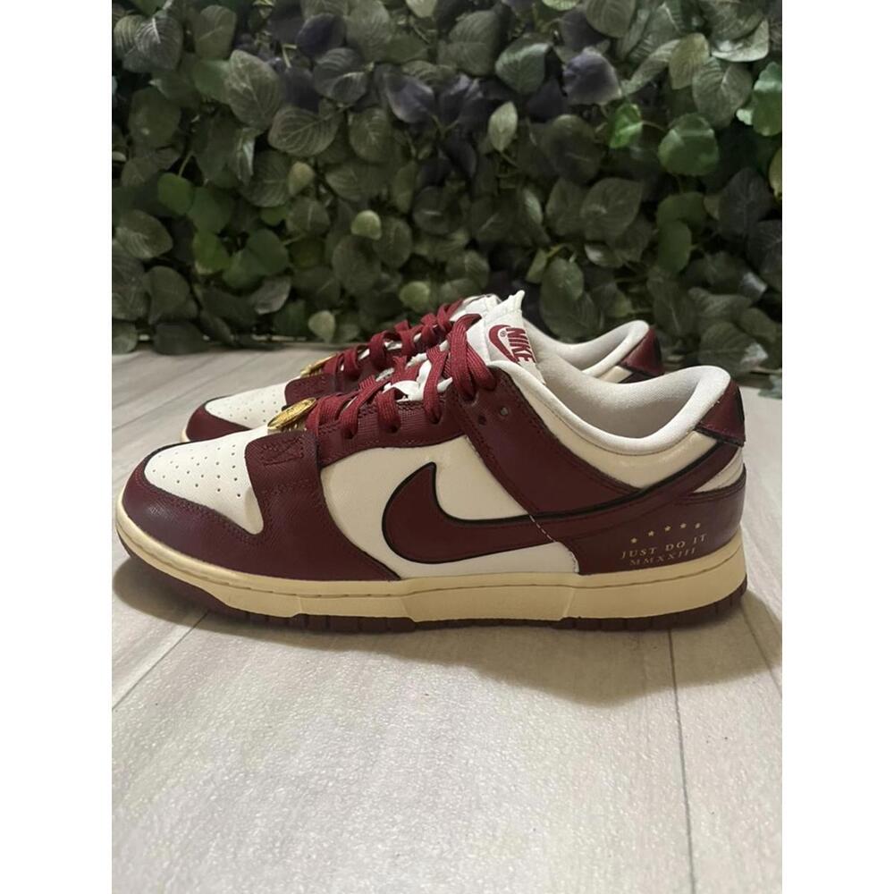 Nike Dunk Just Do It Sail Team Women's Maroon/White sz 11.5